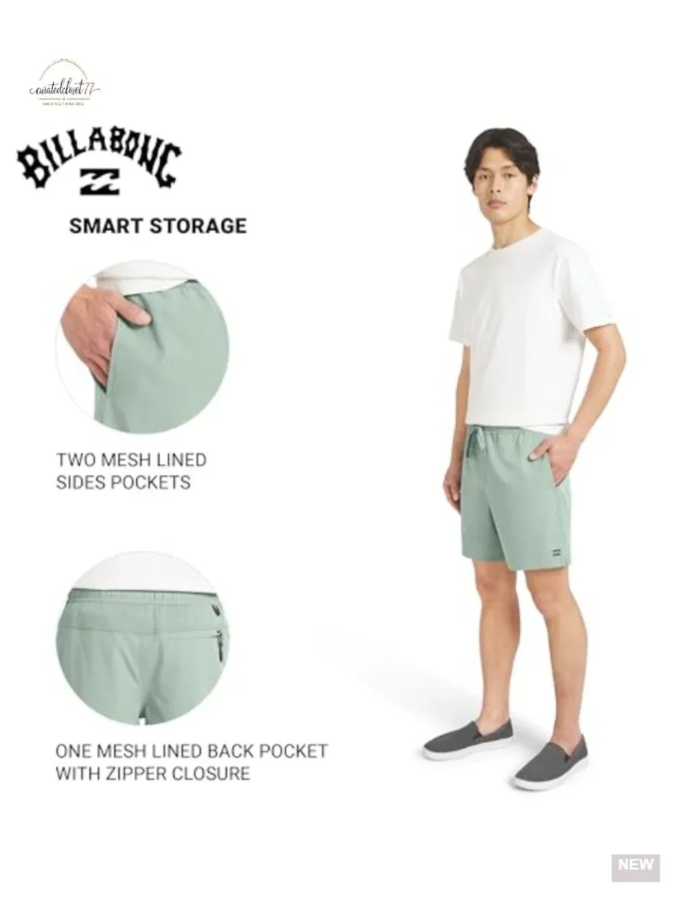 Men's Quick Dry Performance Stretch Hybrid Shorts 7